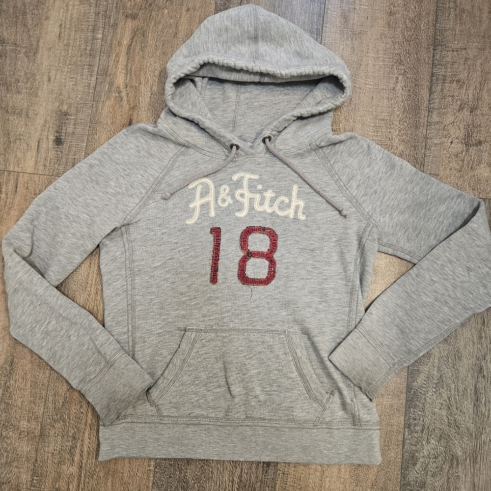 Abercrombie And Fitch Gray Hoodie